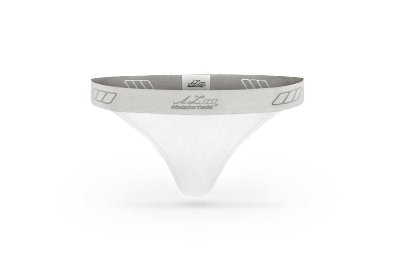 Damen Unterhosen - Tanga - weiß - Comfort Fit - AZ-MT Design